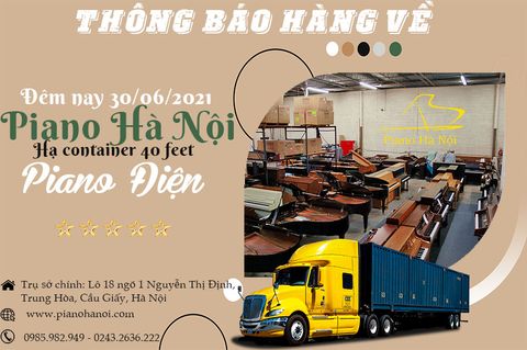 DANH SÁCH ĐÀN PIANO ĐIỆN VỀ ĐÊM 30/06/2021