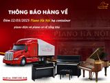 Thông báo hàng về kho Piano Hà Nội đêm 12/03/2025