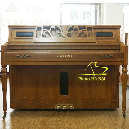 YOUNG CHANG 110 Blanc Laqué – Piano droit