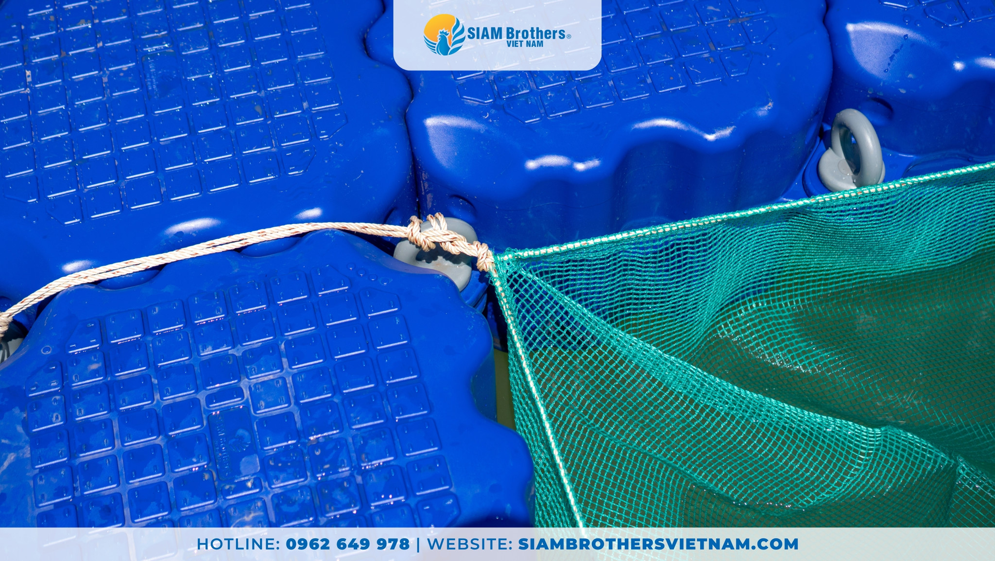 Phao lồng bè HDPE có độ bền hàng chục năm