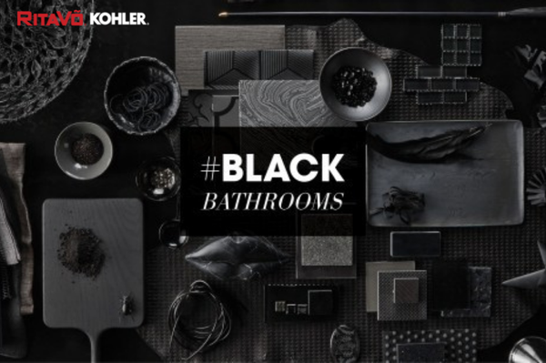 Xu hướng phòng tắm sắc đen: 3 gợi ý hay từ KOHLER