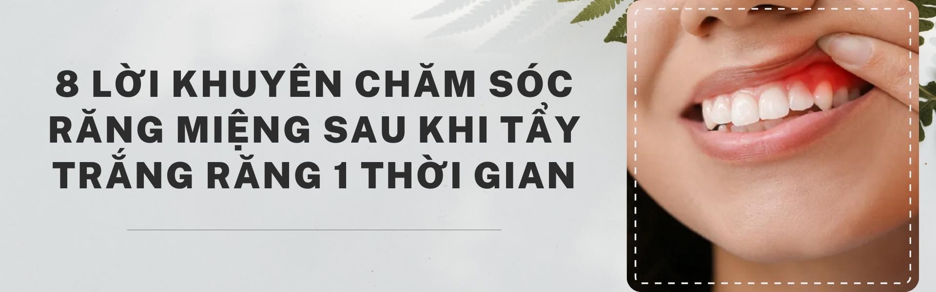 Tẩy trắng thường xuyên mỗi ngày có tốt không