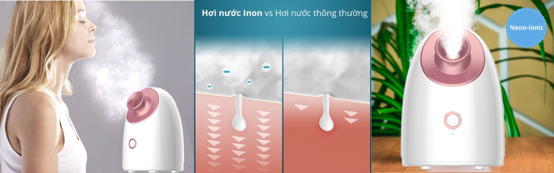 Máy xông hơi mini nano ion giữ ẩm tại nhà - SWEET DREAM