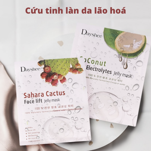 Mặt nạ nâng cơ chiết xuất xương rồng sa mạc Sahara - SAHARA CACTUS FACE LIFT JELLY MASK