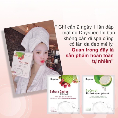 Mặt nạ nâng cơ chiết xuất xương rồng sa mạc Sahara - SAHARA CACTUS FACE LIFT JELLY MASK