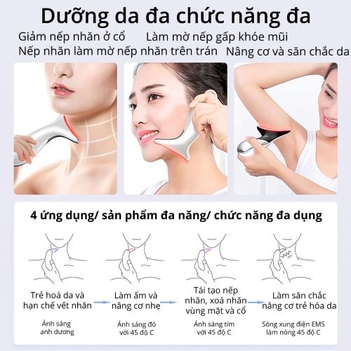 Máy nâng cơ mặt xóa nhăn bằng sóng EMS - CỔ THIÊN NGA