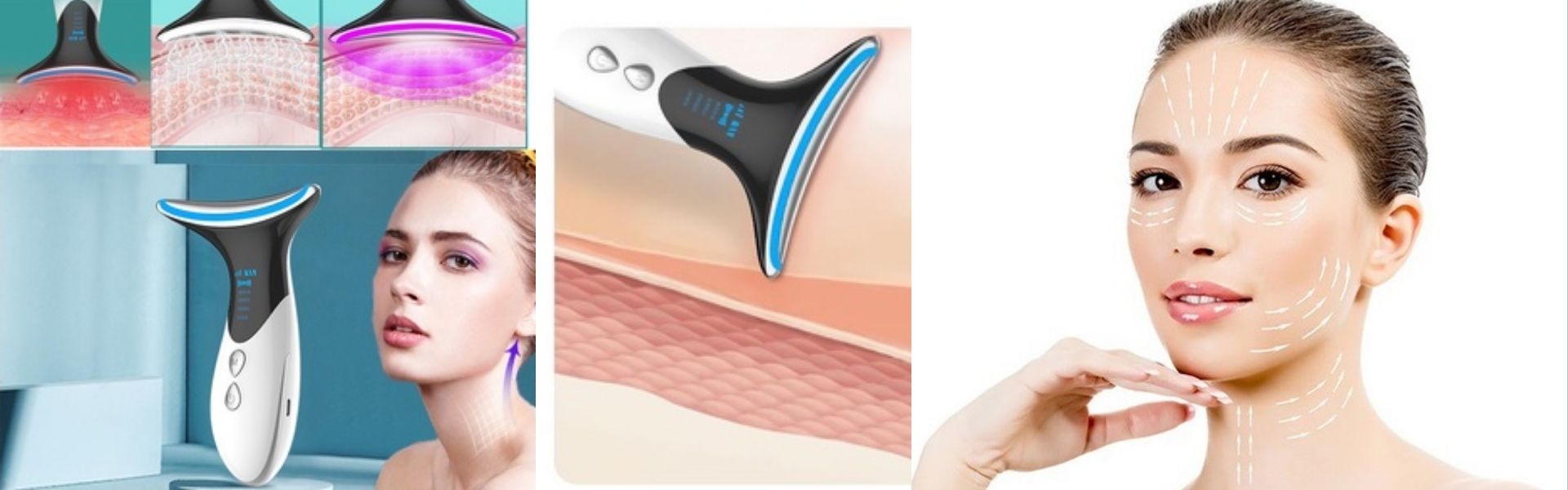 Phương pháp để có một làn da săn chắc nhờ vào máy massage mặt Vline