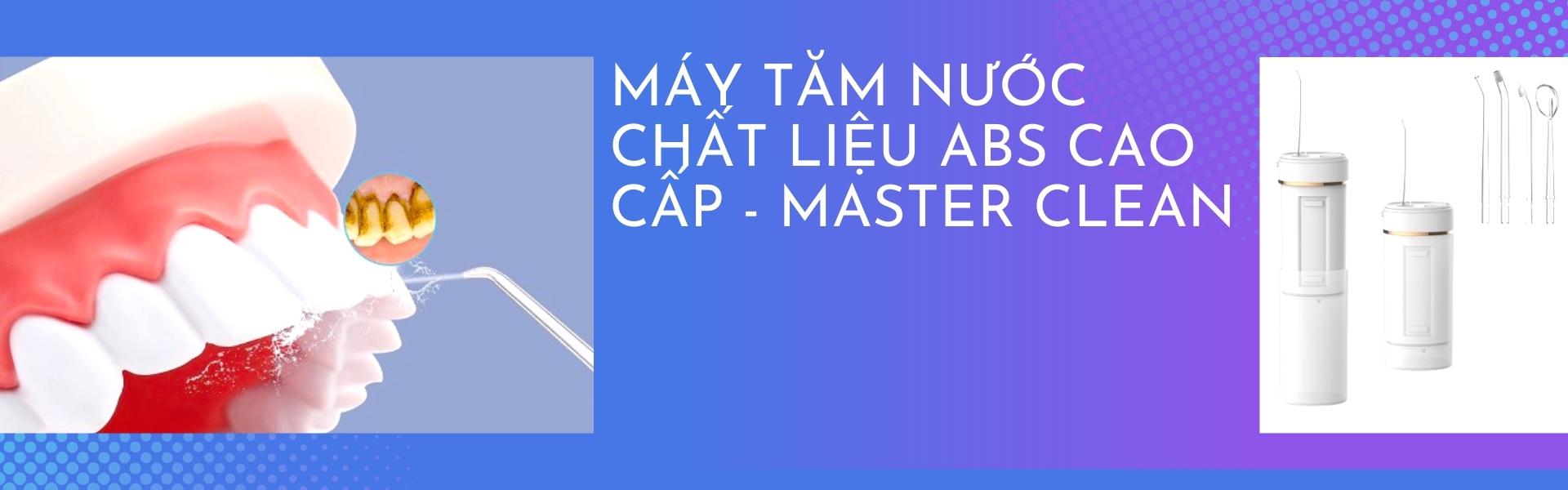 Sửa chữa lỗi Máy tăm nước nha khoa vệ sinh răng miệng cầm tay - Master Clean