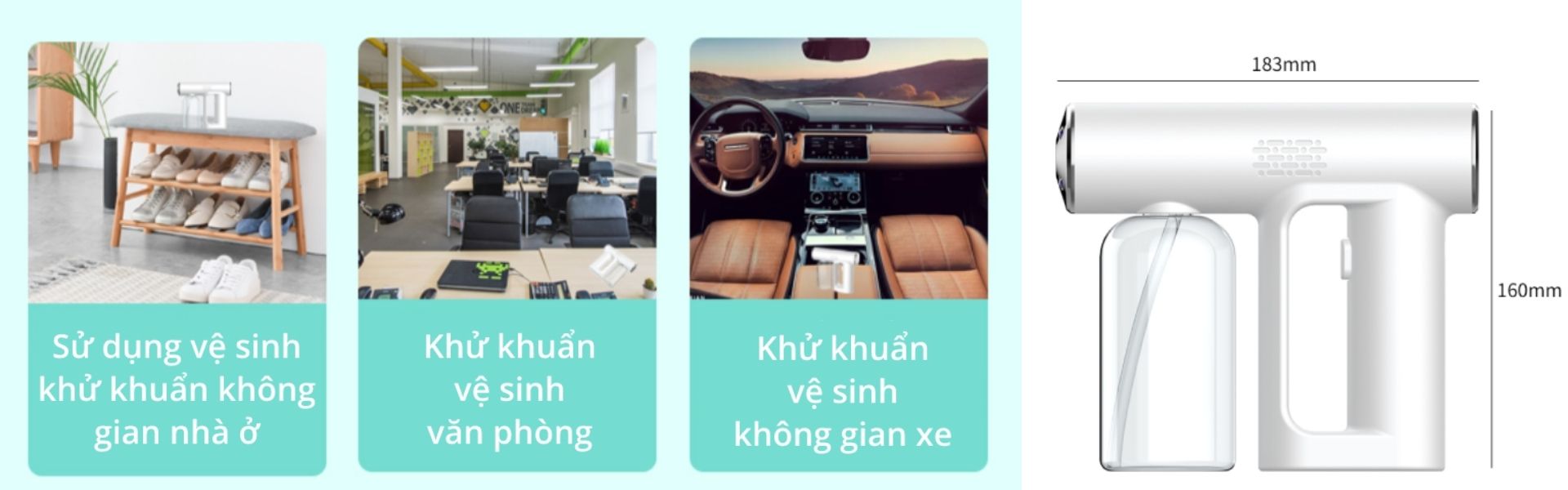 Máy xông hơi khử mùi giúp chiếc xe ô tô bạn trong môi trường hoàn hảo