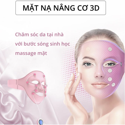 Mặt nạ nâng cơ 3D Massage 360 độ trị mụn Công nghệ EMS độc quyền - VLINE MASK