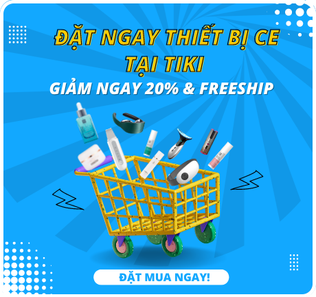 Đặt Ngay Thiết Bị Chính Hãng Tại TIKI GIẢM NGAY 20% & FREESHIP