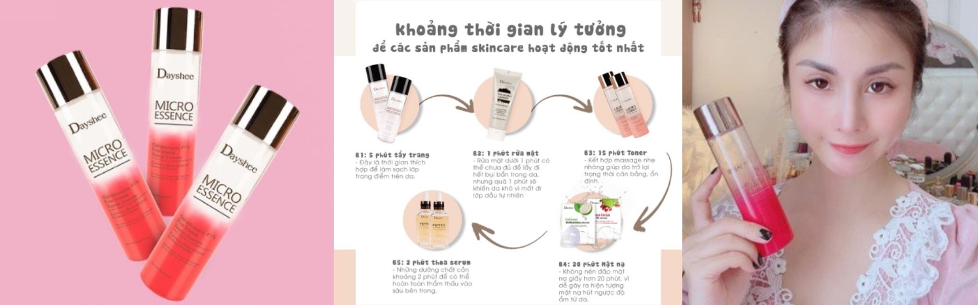 Tinh chất hồng sâm trị mụn thâm nám tàn nhang thượng hạng