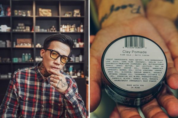 Firsthand Supply Clay Pomade và kiểu tóc Side Part