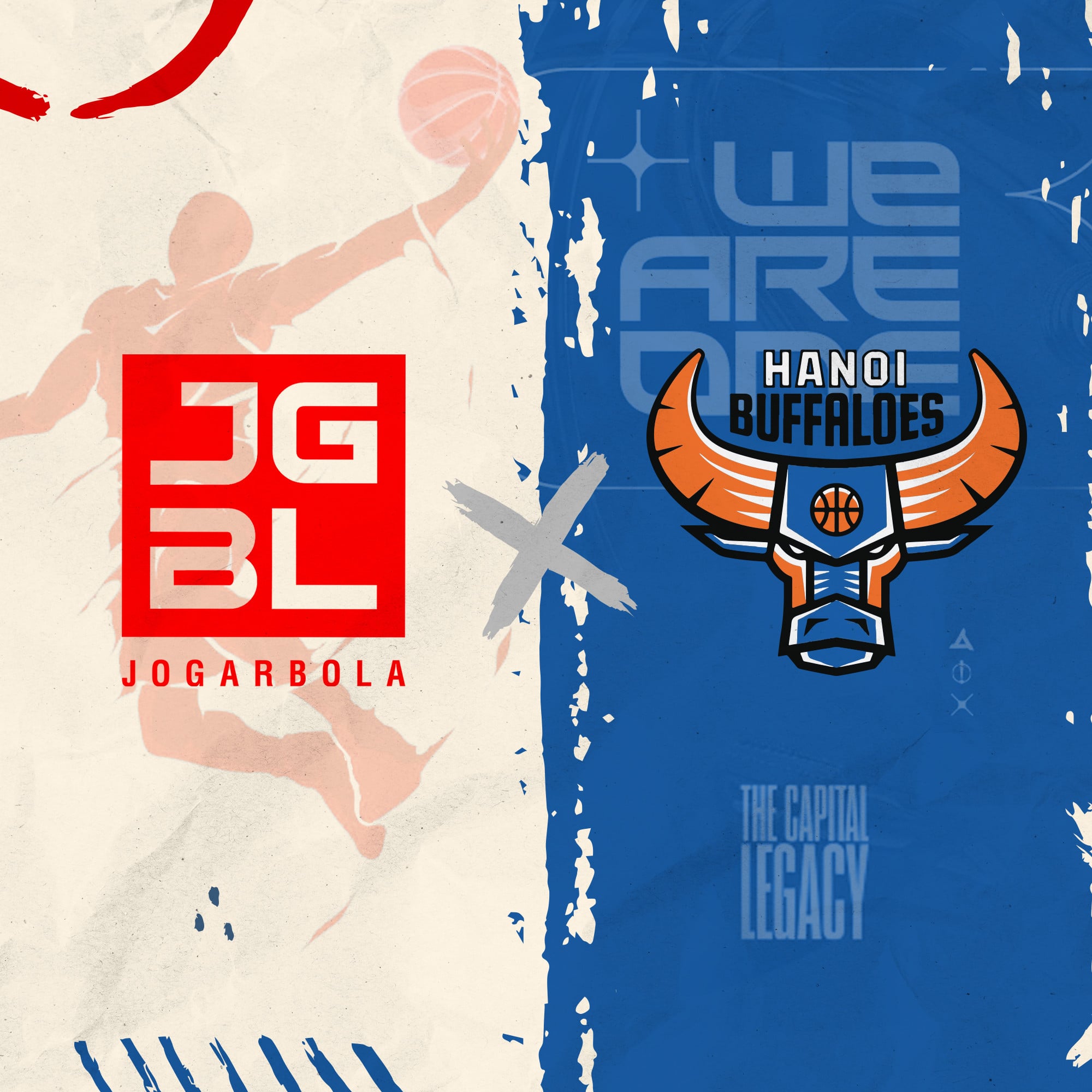 Jogarbola Vietnam - Nhà tài trợ trang phục thi đấu của HANOI BUFFALOES tại VBA 2022
