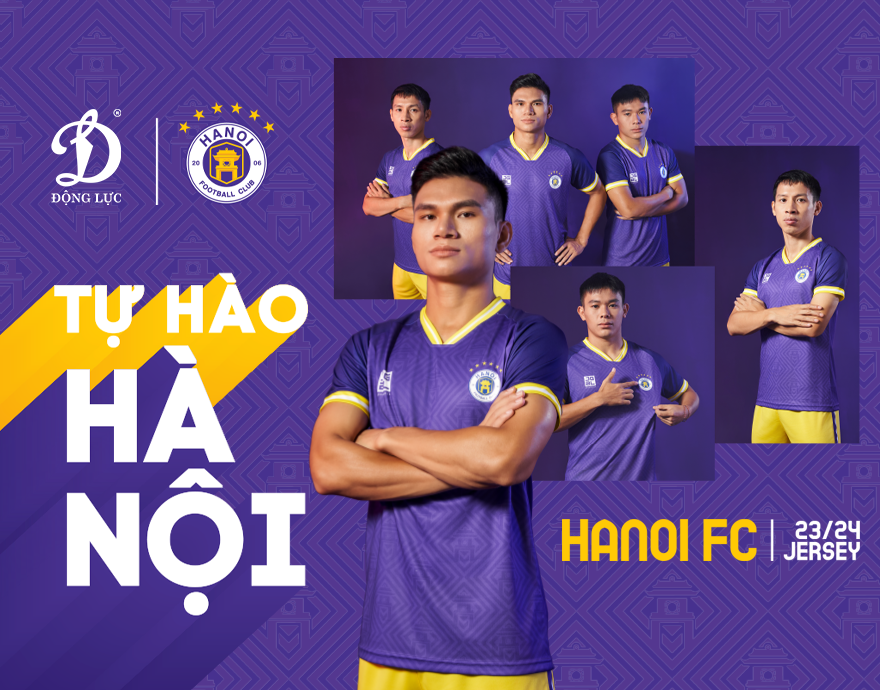 Jogarbola VietNam ra mắt trang phục CLB Bóng đá Hà Nội mùa giải V.League 2023 - 2024