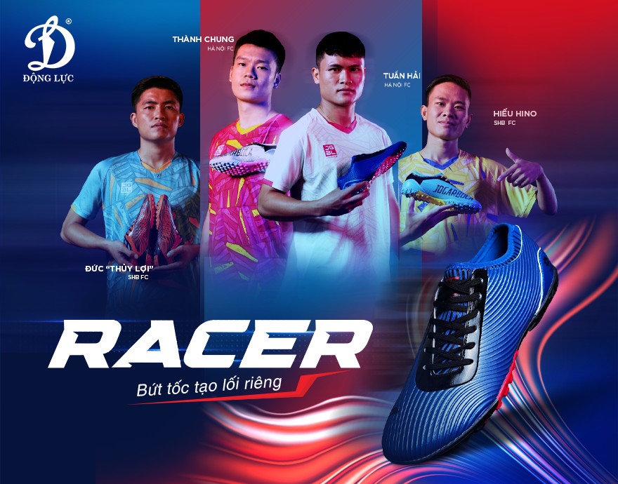 Giày đá bóng Jogarbola Racer - Bứt tốc tạo lối riêng