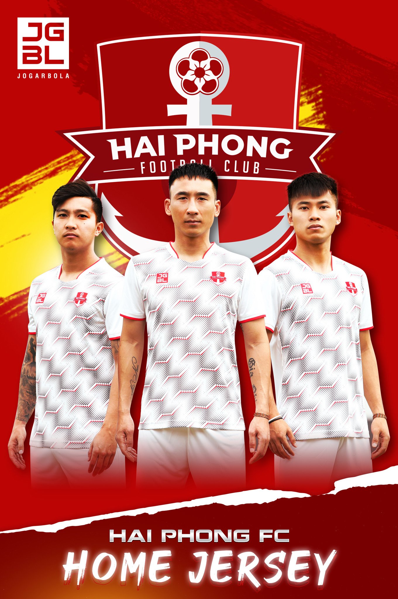 Ra mắt áo đấu chính thức của CLB Hải Phòng mùa V.League 2023