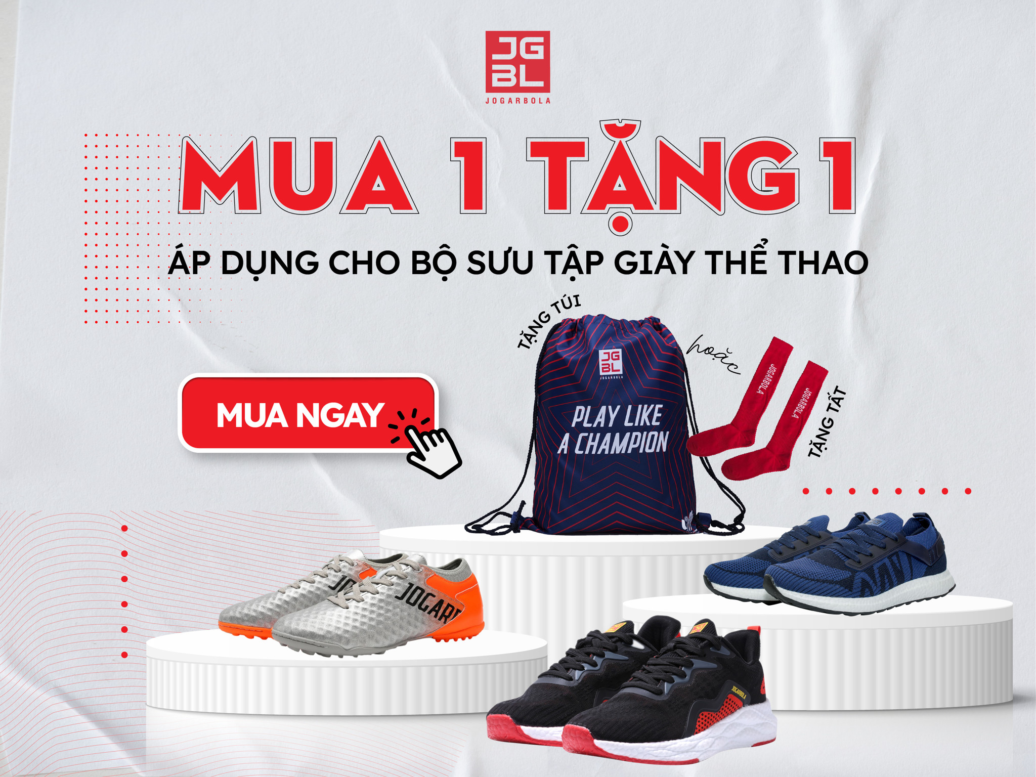 Mua 1 tặng 1 - Giày hiệu lên chân - Diện ngay đồ chất