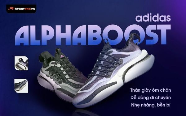 REVIEW CHI TIẾT GIÀY ADIDAS ALPHABOOST CHÍNH HÃNG