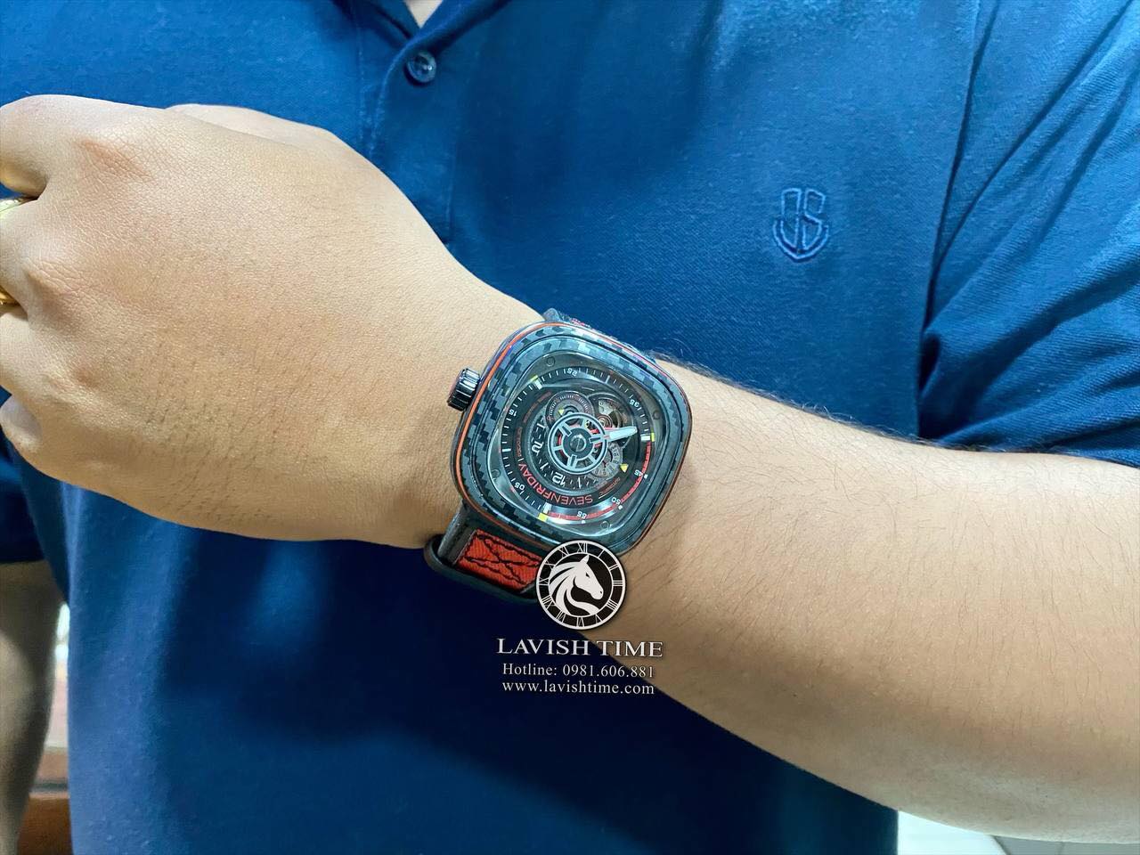 Feedback Đồng Hồ SevenFriday P3C/04 "RED CARBON"