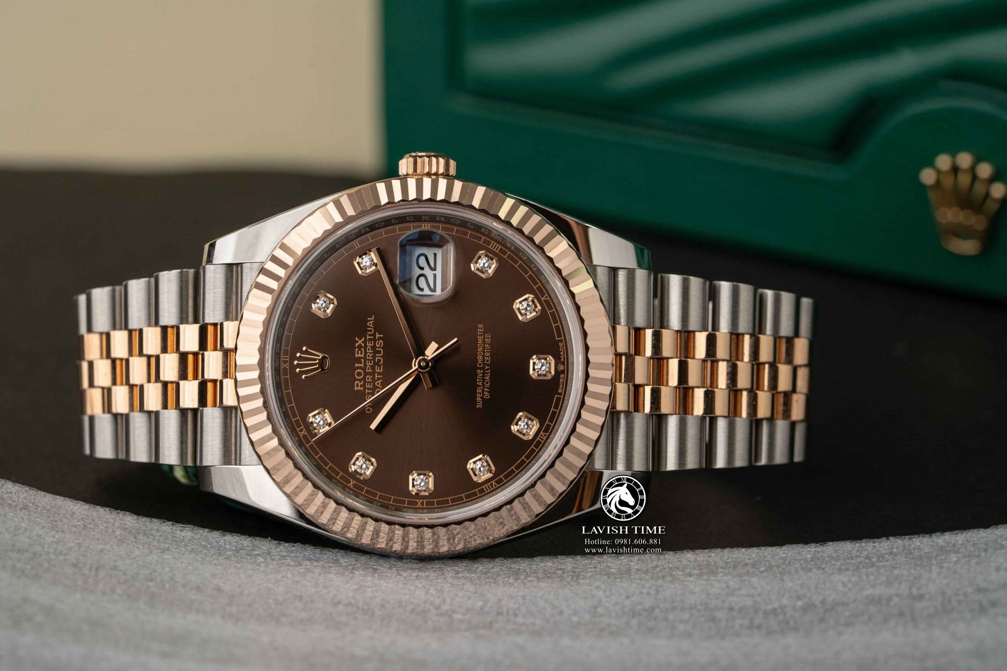 Đồng hồ Rolex Datejust 41 Chocolate Dial 126331