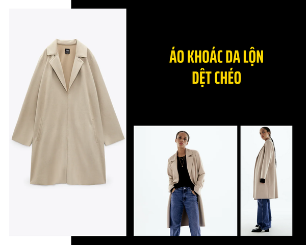 áo khoác da lộn nữ Zara