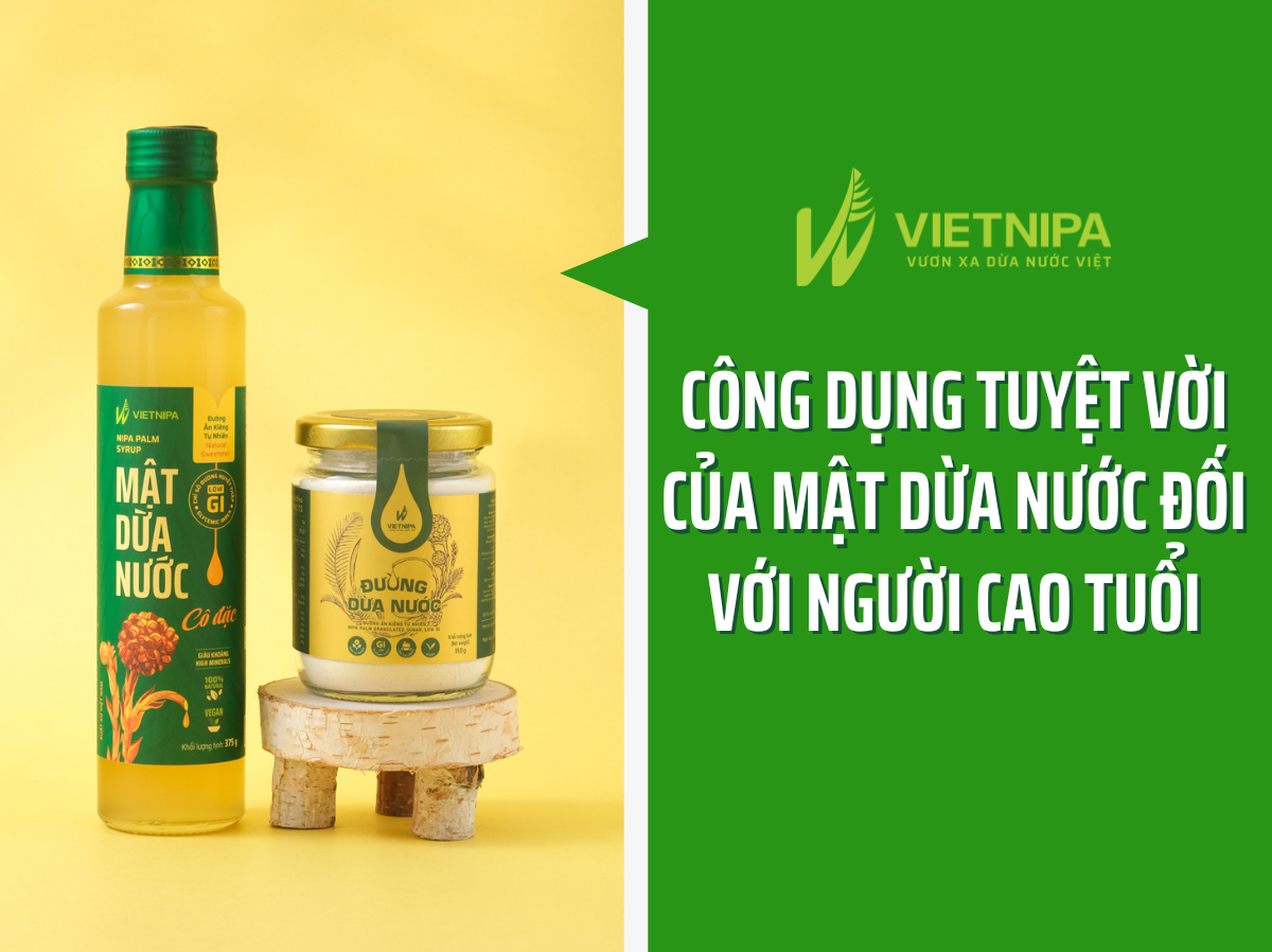 Công Dụng Tuyệt Vời Của Mật Dừa Nước Đối Với Người Cao Tuổi