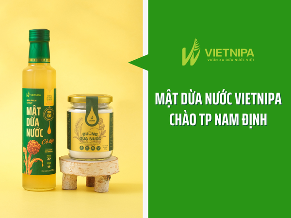 Mật Dừa Nước VIETNIPA Chào Thành Phố Nam Định