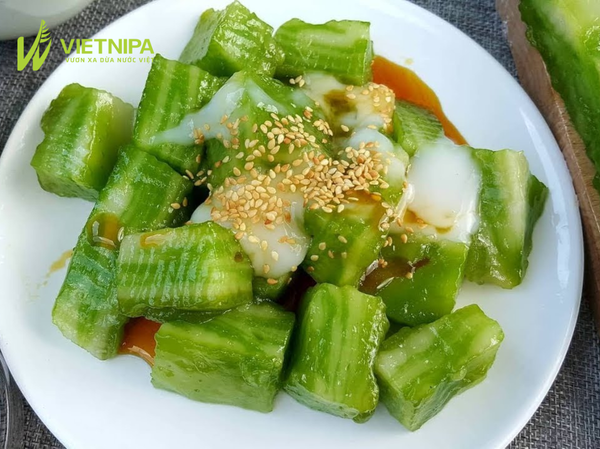 Bánh Đúc Lá Dứa Mật Dừa Nước