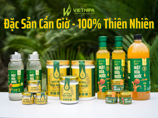 Đặc Sản Cần Giờ - Mật Dừa Hoàn Toàn Từ Thiên Nhiên