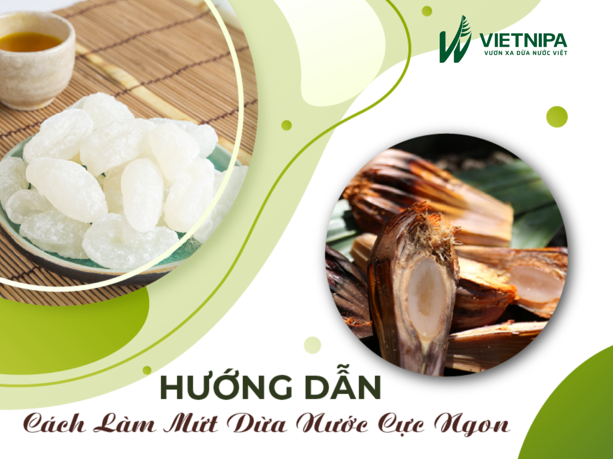 Công Thức Làm Mứt Dừa Nước Ngon Lạ Miệng Dịp Tết