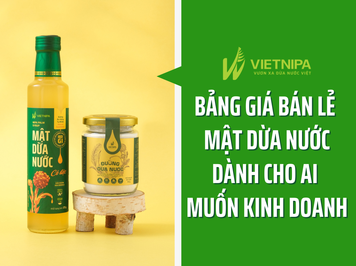 Bảng Giá Mật Dừa Nước Dành Cho Ai Muốn Kinh Doanh