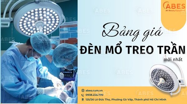 [Cập Nhật] Bảng Giá Đèn Mổ Treo Trần Mới Nhất Tháng 01/2026
