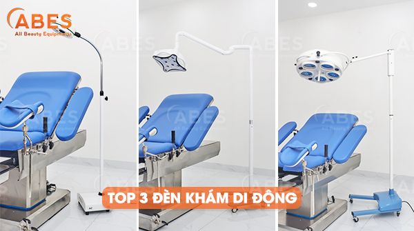 TOP 3 Các Loại Đèn Khám Di Động Được Ưa Chuộng Tại Phòng Khám, Bệnh Viện, Cơ Sở Y Tế…