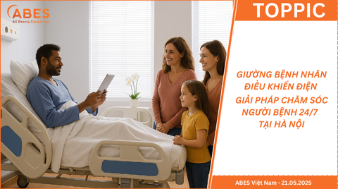 Giường bệnh nhân điều khiển điện – Giải pháp chăm sóc người bệnh 24/7 tại Hà Nội