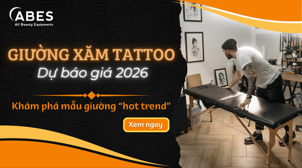 Báo Giá Giường Xăm Tattoo 2026: Nâng Cấp Không Gian Sáng Tạo Với Các Mẫu Giường Hi-MEC Mới Nhất