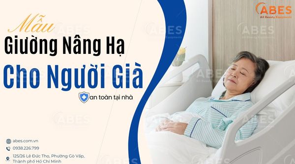 Mẫu Giường Nâng Hạ Cho Người Già An Toàn, Hiệu Quả Tại Nhà