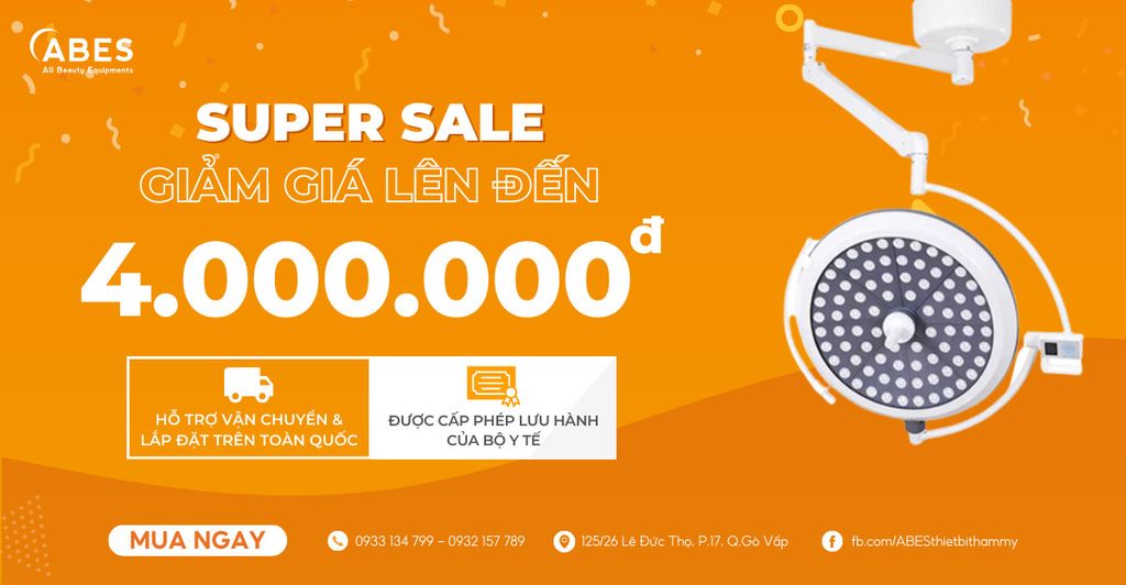 [SUPER SALE] Đèn phẫu thuật Hi-MEC cao cấp