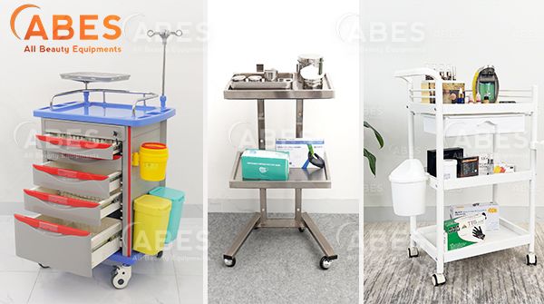 Top 3 Xe Đẩy Y Tế Đa Năng Dùng Nhiều Nhất Hiện Nay