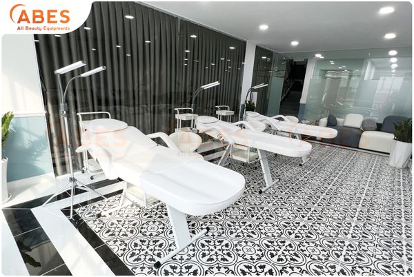 Bàn Giao Giường thẩm mỹ 3 khúc cao cấp HMBB - 8850