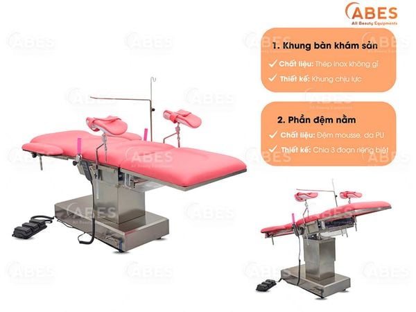 Bàn Khám Sản Phụ Khoa Là Gì? Cấu Tạo Và Ứng Dụng Trong Phòng Khám