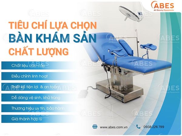 Bàn Khám Sản Phụ Khoa Là Gì? Cấu Tạo Và Ứng Dụng Trong Phòng Khám