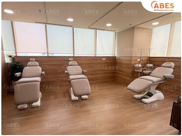 bàn giao giường điện tiêm filler Hi-MEC HMBB-C800 tại quận 2