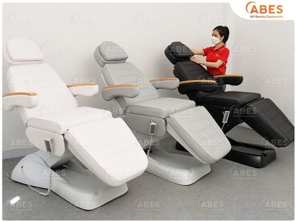 Giường Điện Spa Thẩm Mỹ Tay Gỗ Hi-MEC HMBB-C830