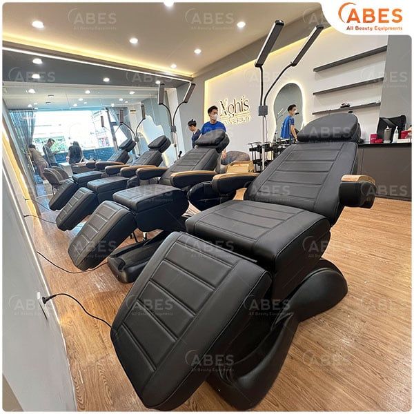 Giường Điện Spa Thẩm Mỹ Tay Gỗ Hi-MEC HMBB-C830