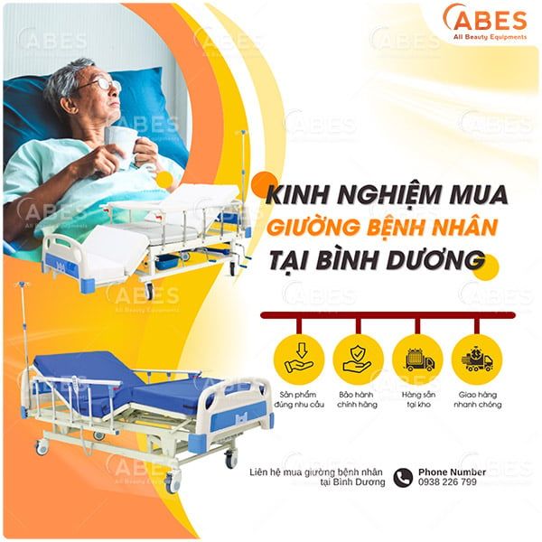 Mua Giường Nâng Hạ Bệnh Nhân Bình Dương – Giá Tốt, Giao Ngay Trong Ngày