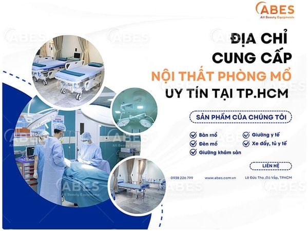 Lắp Đặt Nội Thất Phòng Mổ Tại Bệnh Viện Nam An, TPHCM