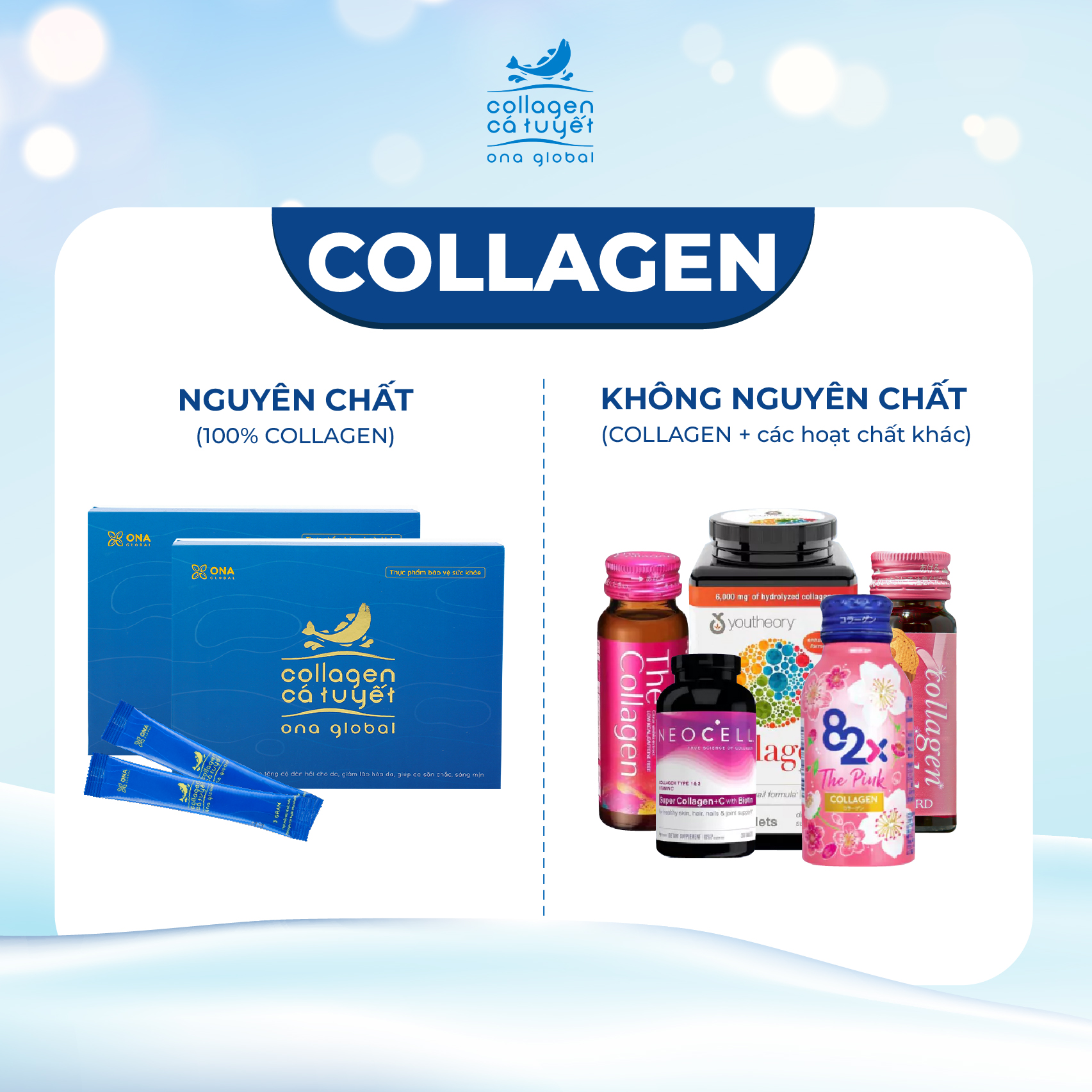 Lý do Collagen nguyên chất được nhiều người lựa chọn?