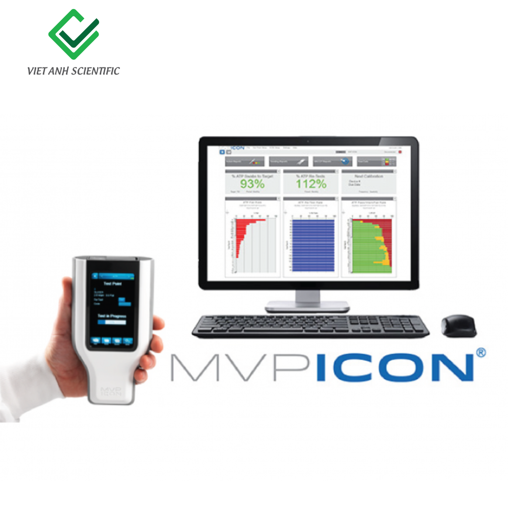 Máy đo ATP kiểm tra vệ sinh bề mặt - MVP ICON