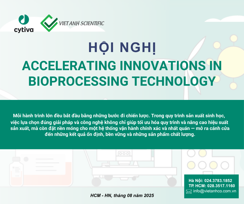 Hội nghị khoa học ACCELERATING INNOVATIONS IN BIOPROCESSING TECHNOLOGY 2025